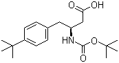 CAS # 403661-85-8, Boc-(S)-3-Amino-4-(4-tert-butylphenyl)butyric Acid, (betaS)-beta-[[(tert-Butoxy)carbonyl]amino]-4-(tert-butyl)benzenebutanoic acid