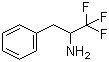 structure of CAS# 404-20-6, 2-Amino-3-phenyl-1,1,1-trifluoropropane