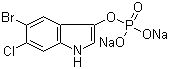 CAS # 404366-59-2, 5-Bromo-6-chloro-1H-Indol-3-ol dihydrogen phosphate (ester) disodium salt, disodium (5-bromo-6-chloro-1H-indol-3-yl) phosphate