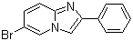 structure of CAS# 4044-98-8, 6-Bromo-2-phenylimidazo[1,2-a]pyridine