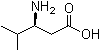 structure of CAS# 40469-85-0, (S)-3-氨基-4-甲基戊酸
