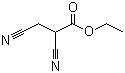 structure of CAS# 40497-11-8, 2,3-二氰基丙酸乙酯