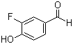 structure of CAS# 405-05-0, 3-氟-4-羟基苯甲醛