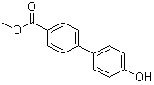 structure of CAS# 40501-41-5, 4'-羟基-4-联苯羧酸甲酯