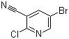 structure of CAS# 405224-23-9, 5-Bromo-2-chloronicotinonitrile