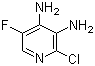 structure of CAS# 405230-93-5, 2-Chloro-5-fluoro-3,4-pyridinediamine