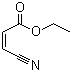 structure of CAS# 40594-97-6, 顺式-beta-氰基丙烯酸乙酯