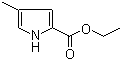 structure of CAS# 40611-85-6, Ethyl 4-methyl-2-pyrrolecarboxylate