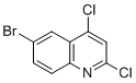 structure of CAS# 406204-90-8, 6-Bromo-2,4-dichloroquinoline