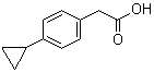 structure of CAS# 40641-90-5, 4-环丙基苯乙酸