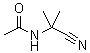 structure of CAS# 40652-06-0, N-(1-氰基-1-甲基乙基)乙酰胺
