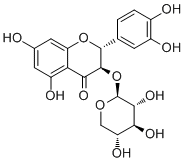 structure of CAS# 40672-47-7, Taxifolin 3-O-beta-D-xylopyranoside