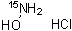 structure of CAS# 40711-48-6, 盐酸羟胺-<sup>15</sup>N