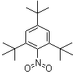 structure of CAS# 4074-25-3, 2,4,6-Tri-tert-butylnitrobenzene