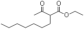 structure of CAS# 40778-30-1, 2-庚基乙酰乙酸乙酯