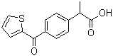 structure of CAS# 40828-46-4, 舒洛芬