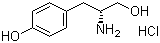 structure of CAS# 40829-04-7, D-Tyrosinol hydrochloride