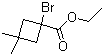 CAS # 408314-33-0, 1-Bromo-3,3-dimethylcyclobutanecarboxylic acid ethyl ester