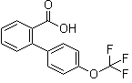 4'-(三氟甲氧基)-联苯-2-甲酸分子结构 (CAS 408366-18-7)