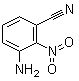 structure of CAS# 408502-45-4, 3-Amino-2-nitrobenzonitrile