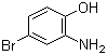 structure of CAS# 40925-68-6, 2-氨基-4-溴苯酚