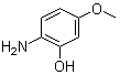 structure of CAS# 40925-70-0, 2-Amino-5-methoxyphenol