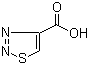 structure of CAS# 4100-13-4, 1,2,3-噻二唑-4-羧酸