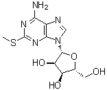 CAS # 4105-39-9, 2-(Methylthio)adenosine, NSC 36900