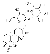 structure of CAS# 41093-60-1, 甜菊双糖甙