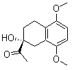 CAS # 41098-96-8, 1-[(2R)-1,2,3,4-Tetrahydro-2-hydroxy-5,8-dimethoxy-2-naphthalenyl]-ethanone