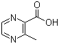 structure of CAS# 41110-28-5, 3-Methylpyrazine-2-carboxylic acid