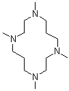 structure of CAS# 41203-22-9, N,N',N'',N'''-Tetramethyl-1,4,8,11-tetraazacyclotetradecane