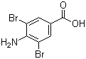 CAS # 4123-72-2, 4-Amino-3,5-dibromobenzoic acid