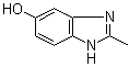 structure of CAS# 41292-66-4, 5-羟基-2-甲基苯并咪唑