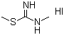 structure of CAS# 41306-45-0, 1,2-Dimethylisothiourea hydroiodate