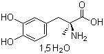 structure of CAS# 41372-08-1, L-Methyldopa
