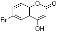 structure of CAS# 4139-61-1, 6-Bromo-4-hydroxycoumarin