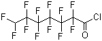 structure of CAS# 41405-35-0, 7H-十二氟庚酰氯