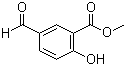 structure of CAS# 41489-76-3, Methyl 5-formyl-2-hydroxybenzoate