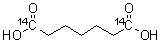 CAS # 4154-51-2, Heptanedioic-1,7-<sup>14</sup>C<sub>2</sub> acid