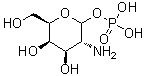CAS # 41588-64-1, D-Galactosamine 1-phosphate, 2-Amino-2-deoxy-D-galactopyranose 1-(dihydrogen phosphate)