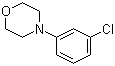 structure of CAS# 41605-90-7, 4-(3-氯苯基)吗啉
