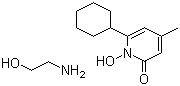structure of CAS# 41621-49-2, Ciclopirox ethanolamine