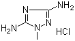 CAS # 41656-97-7, 1-Methyl-1H-1,2,4-triazole-3,5-diamine hydrochloride, 1-Methylguanazole monohydrochloride