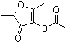 structure of CAS# 4166-20-5, 呋喃酮乙酸酯
