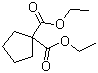 structure of CAS# 4167-77-5, Diethyl 1,1-cyclopentanedicarboxylate