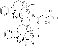 CAS # 4168-17-6, Catharanthine hemitartrate, (2alpha,5beta,6alpha,18beta)-3,4-Didehydroibogamine-18-carboxylic acid methyl ester (2R,3R)-2,3-dihydroxybutanedioate