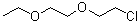 CAS # 41771-35-1, 1-(2-Chloroethoxy)-2-ethoxyethane, 1-Chloro-3,6-dioxaoctane, 1-[2-(Ethoxy)ethoxy]-2-chloroethane, 2-(2-Ethoxyethoxy)ethyl chloride, 2-Chloro-2'-ethoxydiethyl ether, 2-Chloroethyl 2-ethoxyethyl ether, alpha-Ethyl-omega-chlorodiethylene glycol