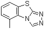 structure of CAS# 41814-78-2, Tricyclazole