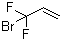 structure of CAS# 420-90-6, 3-Bromo-3,3-difluoropropene